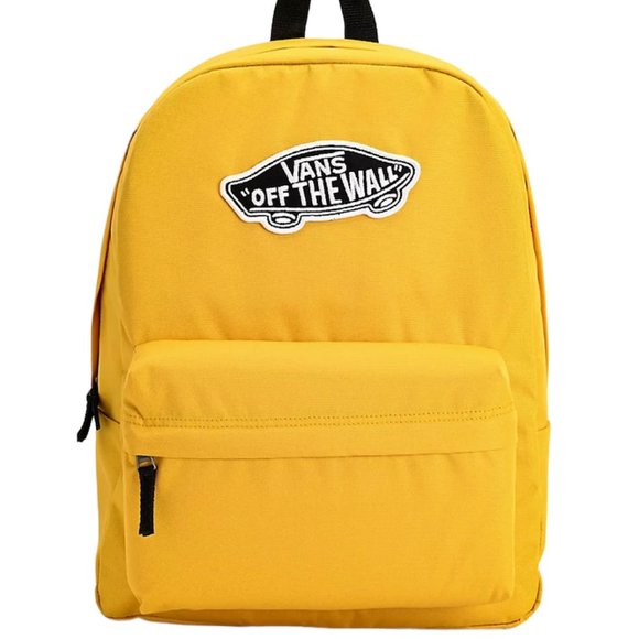 Vans Handbags - Vans Vans Realm Backpack Yellow Black Men's Women's Off The Wall VN0A3UI6LSV